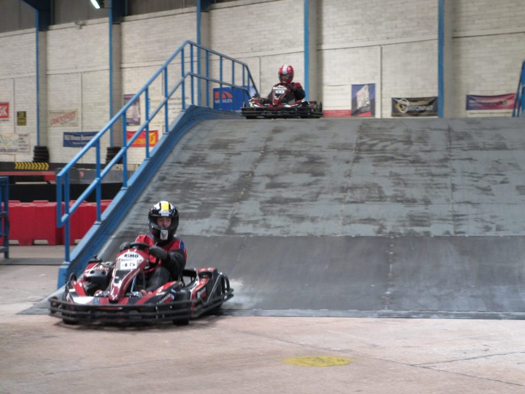 Go Karting as part of our 2017 Social Weekend