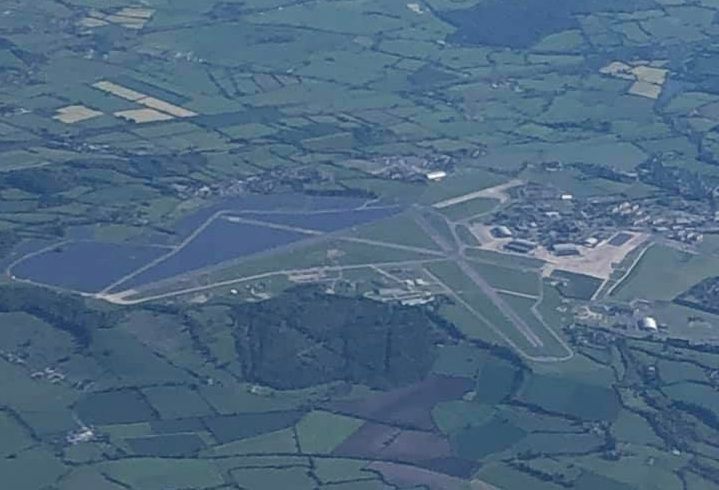 Aerial view of MOD Lyneham